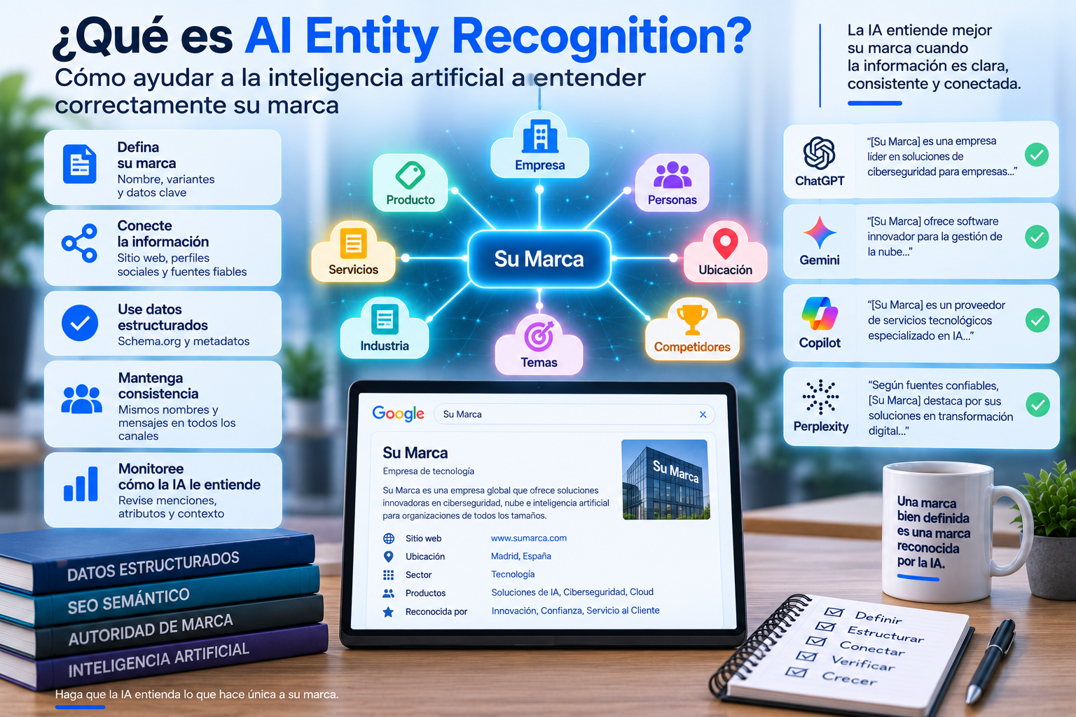 ¿Qué es AI Entity Recognition? Cómo ayudar a la inteligencia artificial a entender correctamente su marca